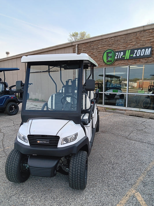 Bintelli | 6-Seater Electric Golf Cart White