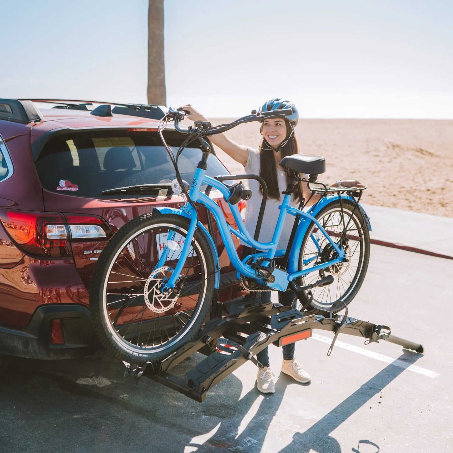 Destination E Bike Rack for Electric Bikes | Hollywood Racks