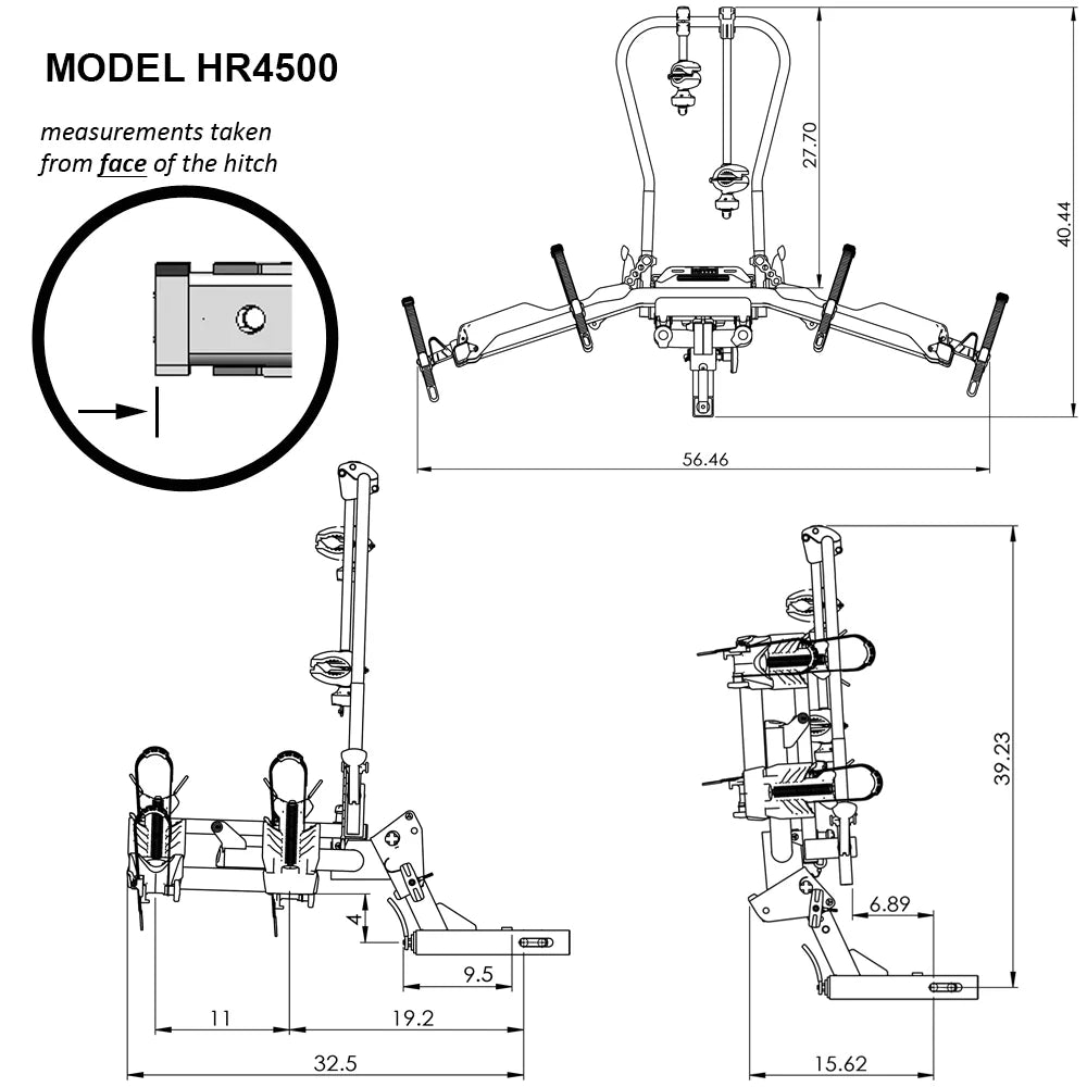 Destination E Bike Rack for Electric Bikes | Hollywood Racks