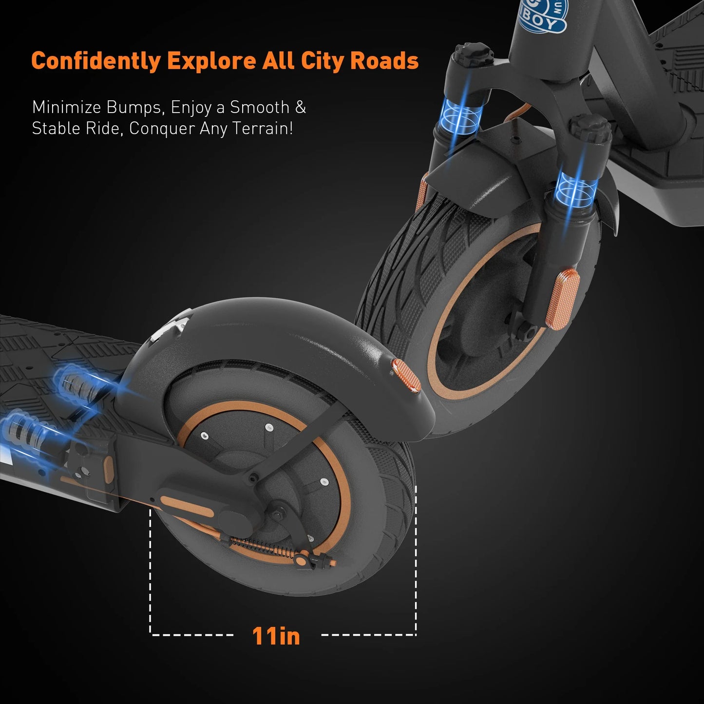 Hiboy Max Pro Electric Scooter – Ultra Durability for all Terrains