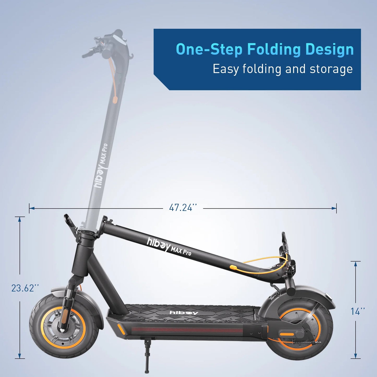 Hiboy Max Pro Electric Scooter – Ultra Durability for all Terrains