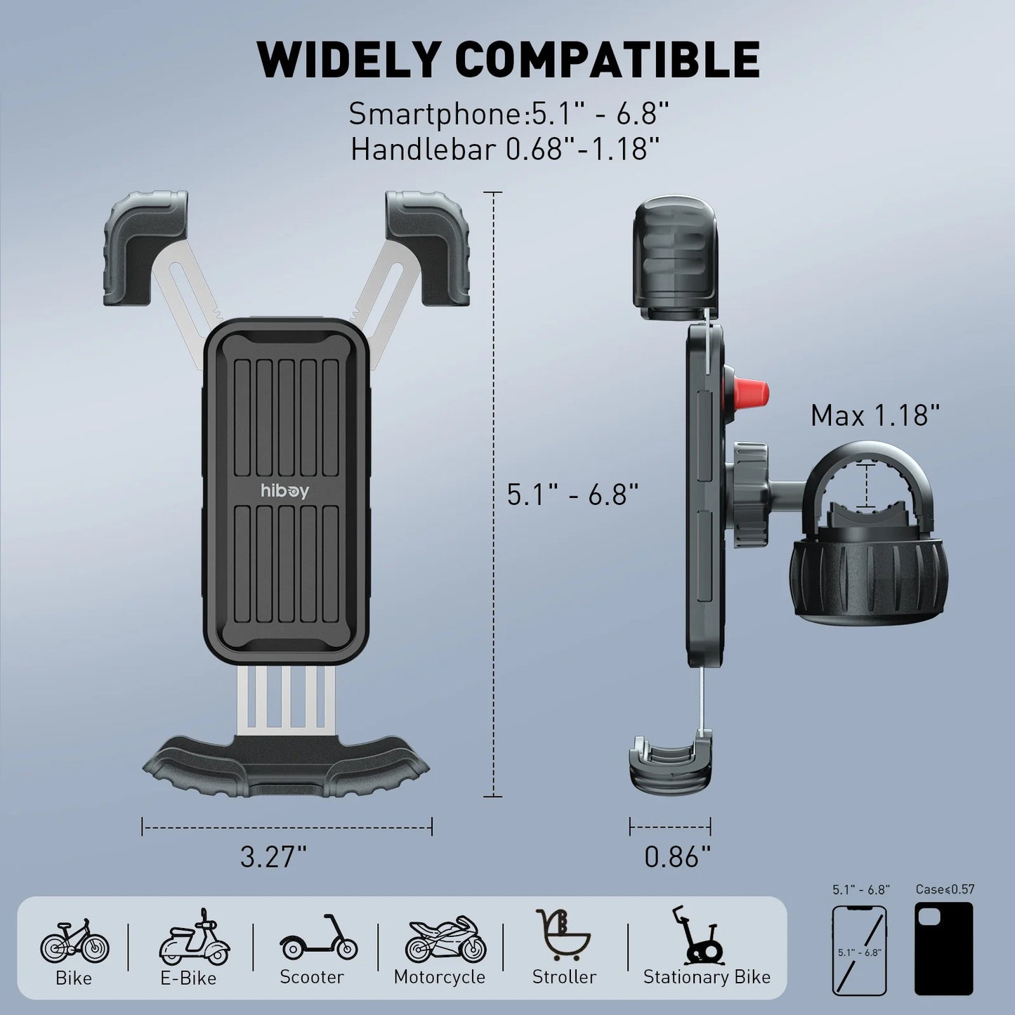 Hiboy Scooter Phone Holder | Three Options for your perfect fit!