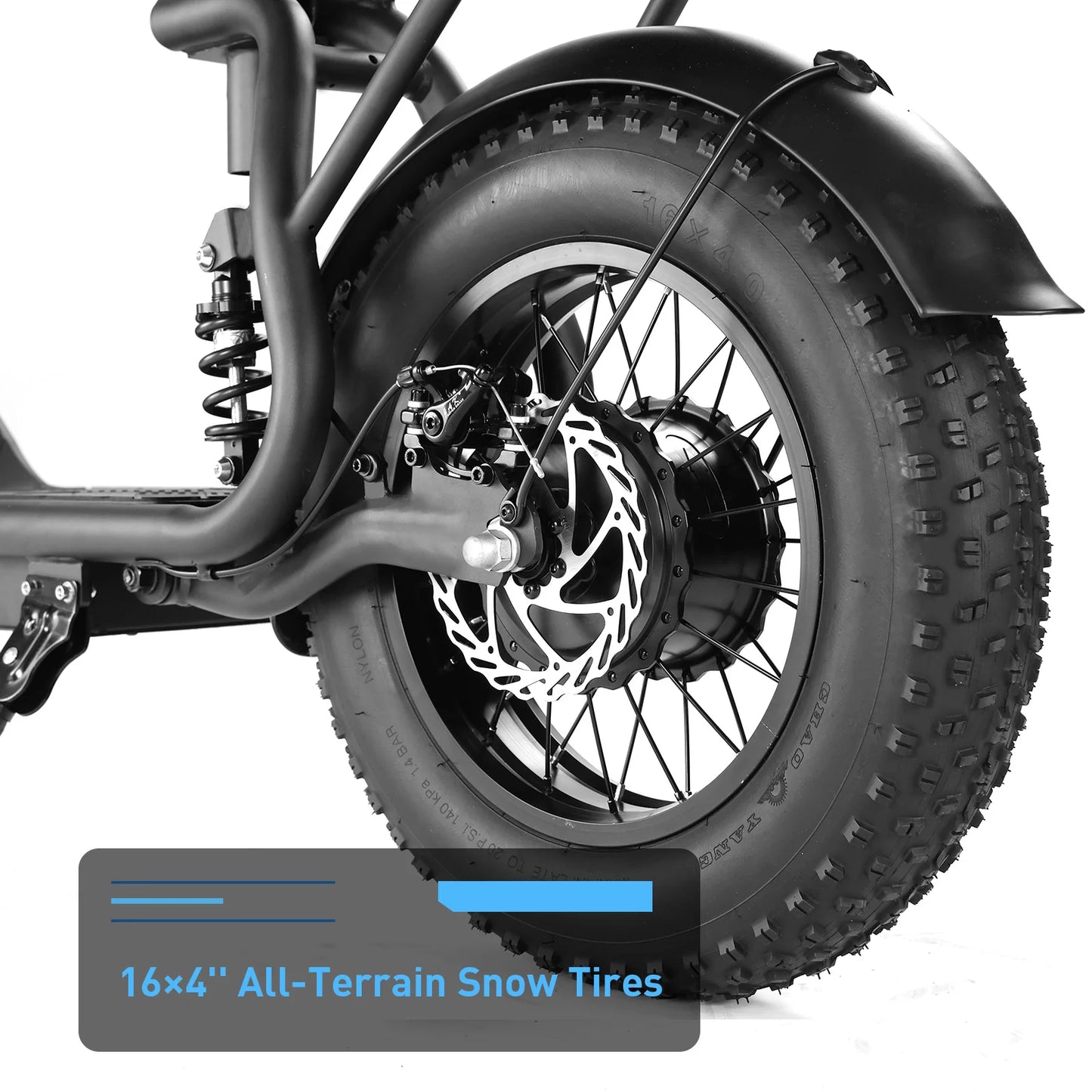 Hiboy U2 Pro Electric Scooter with 16" Fat Tires - From your friendly scooter store | EzipNzoom!