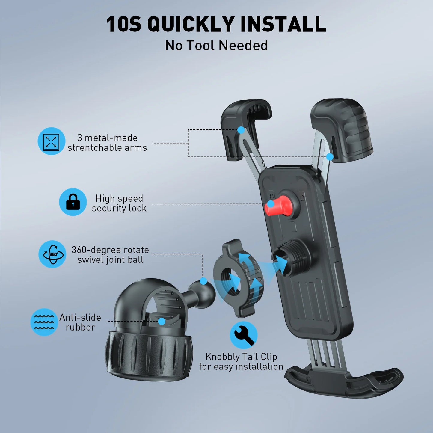 Hiboy Scooter Phone Holder | Three Options for your perfect fit!