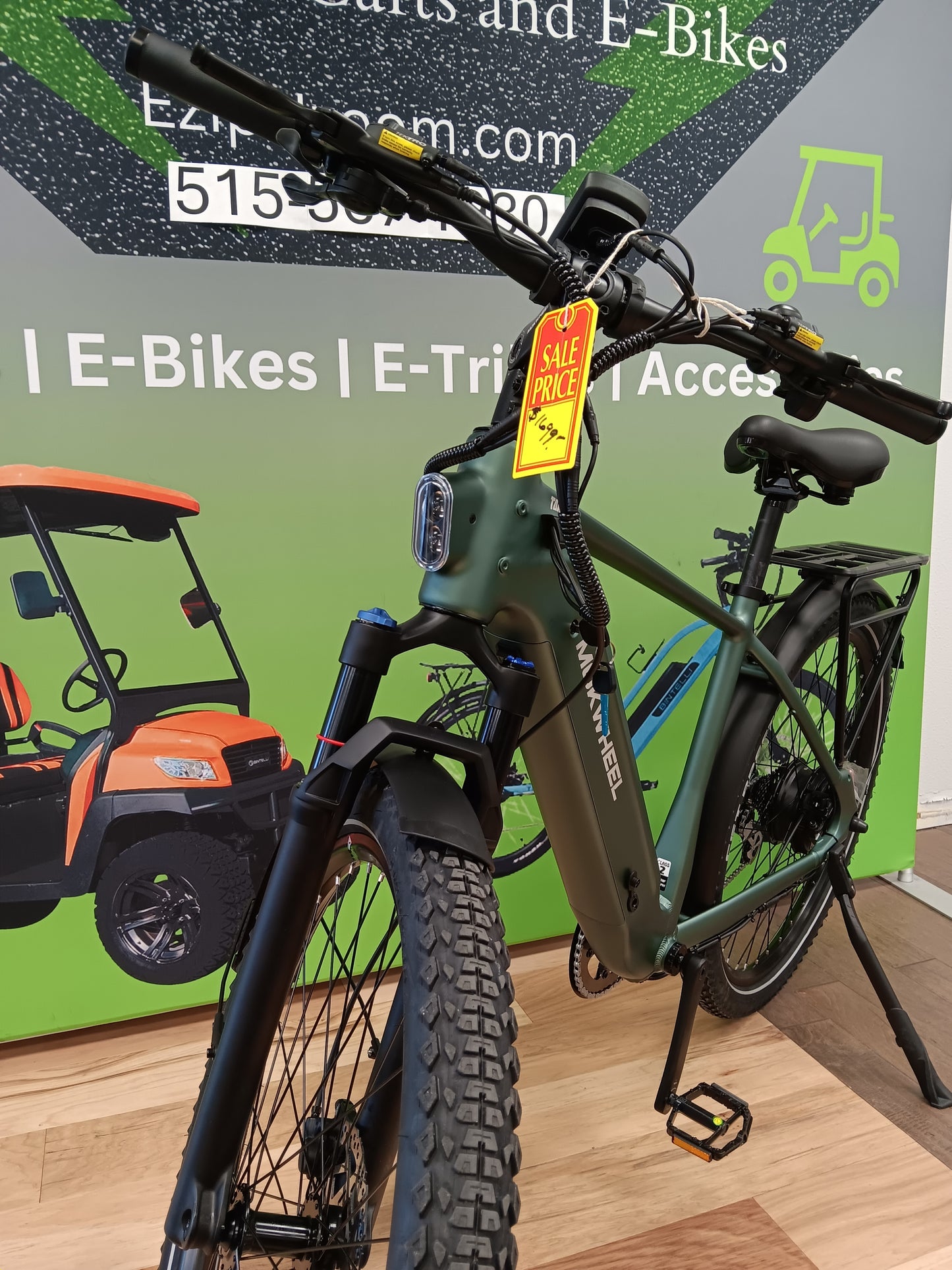 Mokwheel Tarmac | PIne Green | An Urban Commuter Designed for Distance