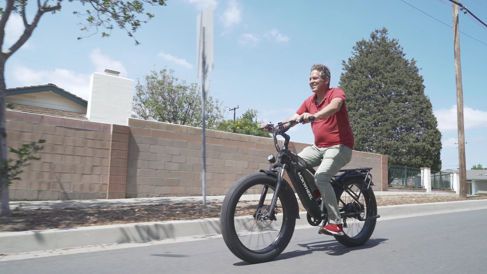 Man riding Tor Plus