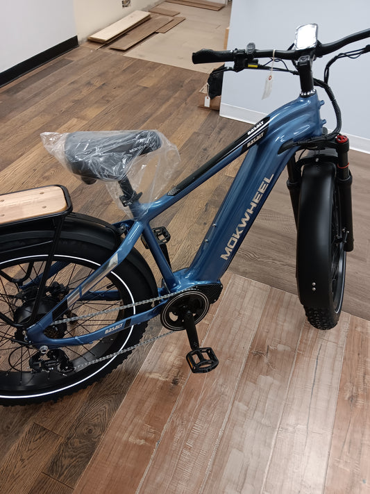 Electric Fat Tire Bike | Mokwheel Basalt Blue