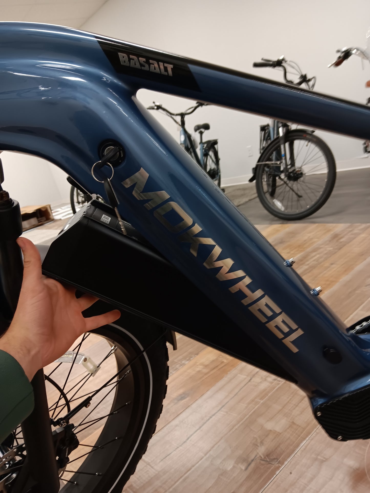 Electric Fat Tire Bike | Mokwheel Basalt Blue