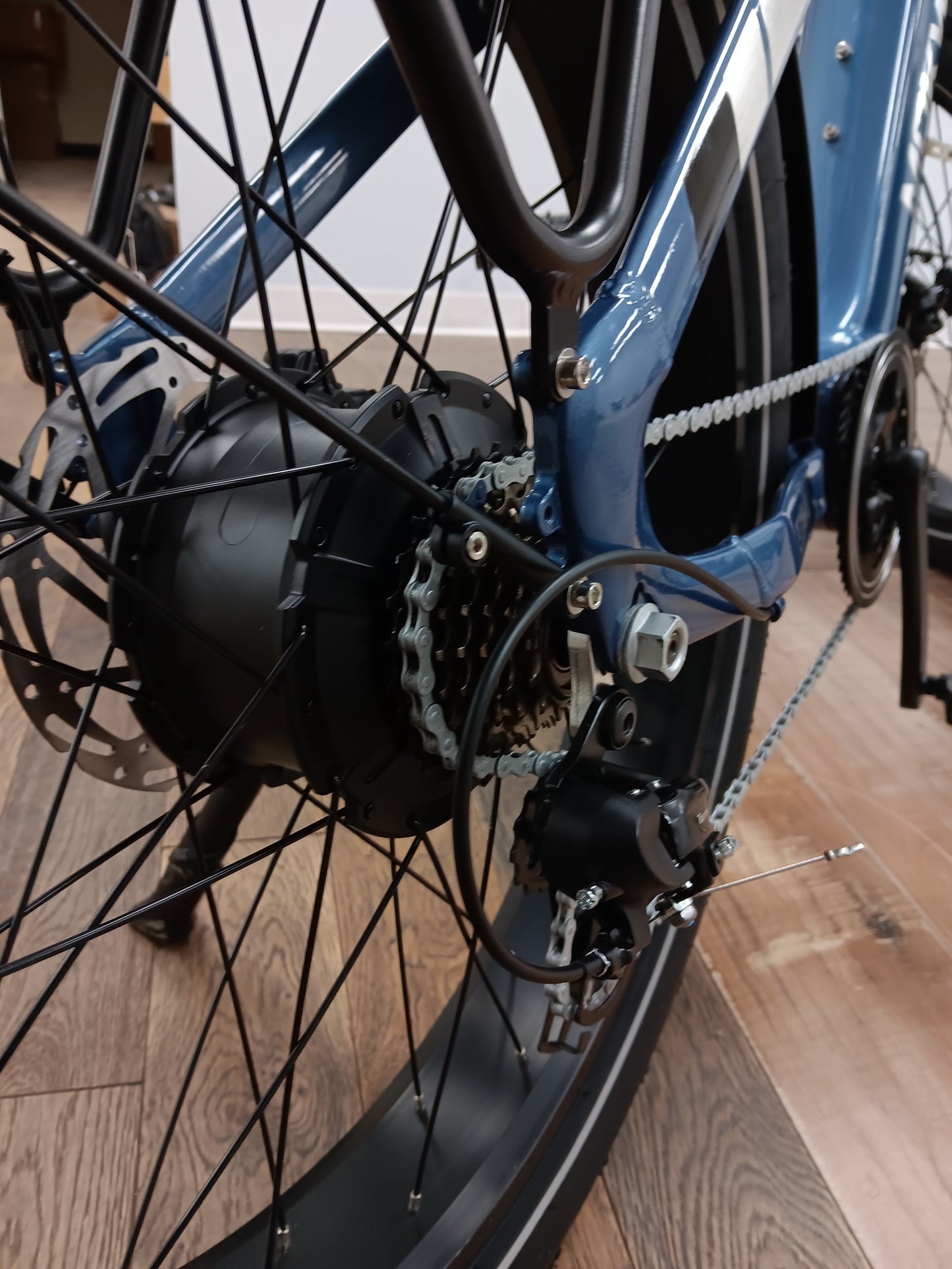 Electric Fat Tire Bike | Mokwheel Basalt Blue