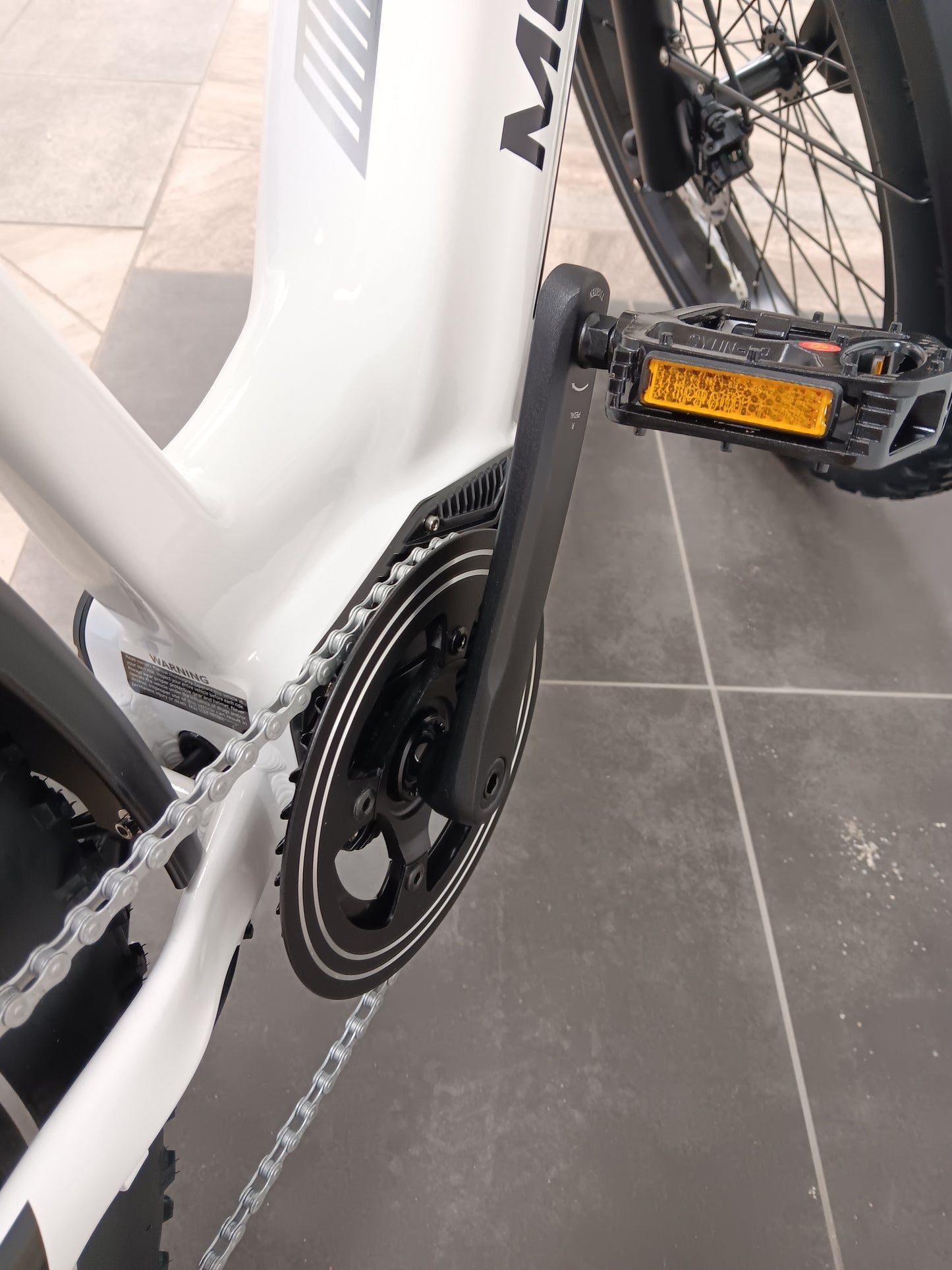 Electric ST Mountain Bike | Mokwheel Basalt Step Through 2.0 White