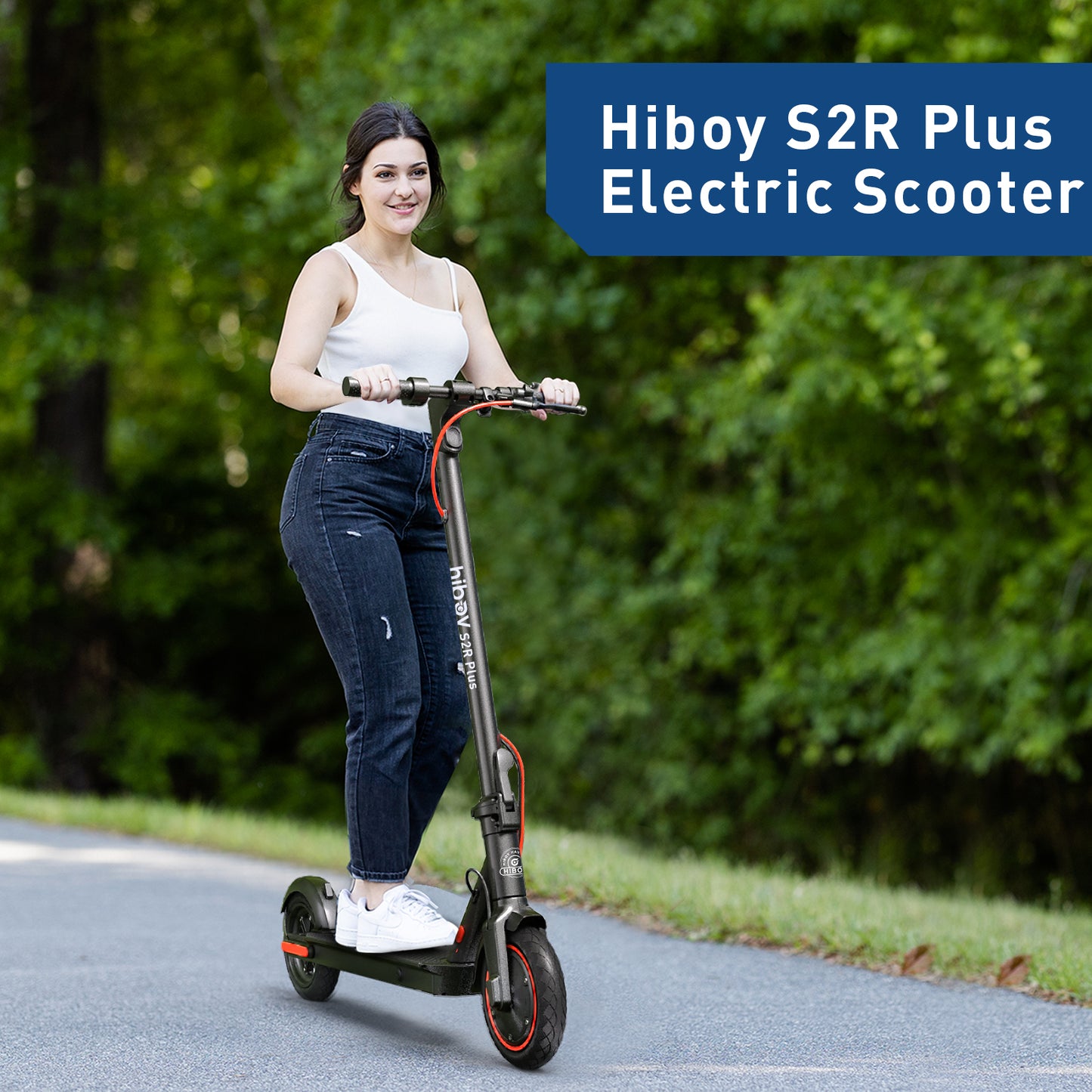 Hiboy S2R Plus Electric Scooter – The S2 on steroids PLUS 9" Pneumatic Tires!