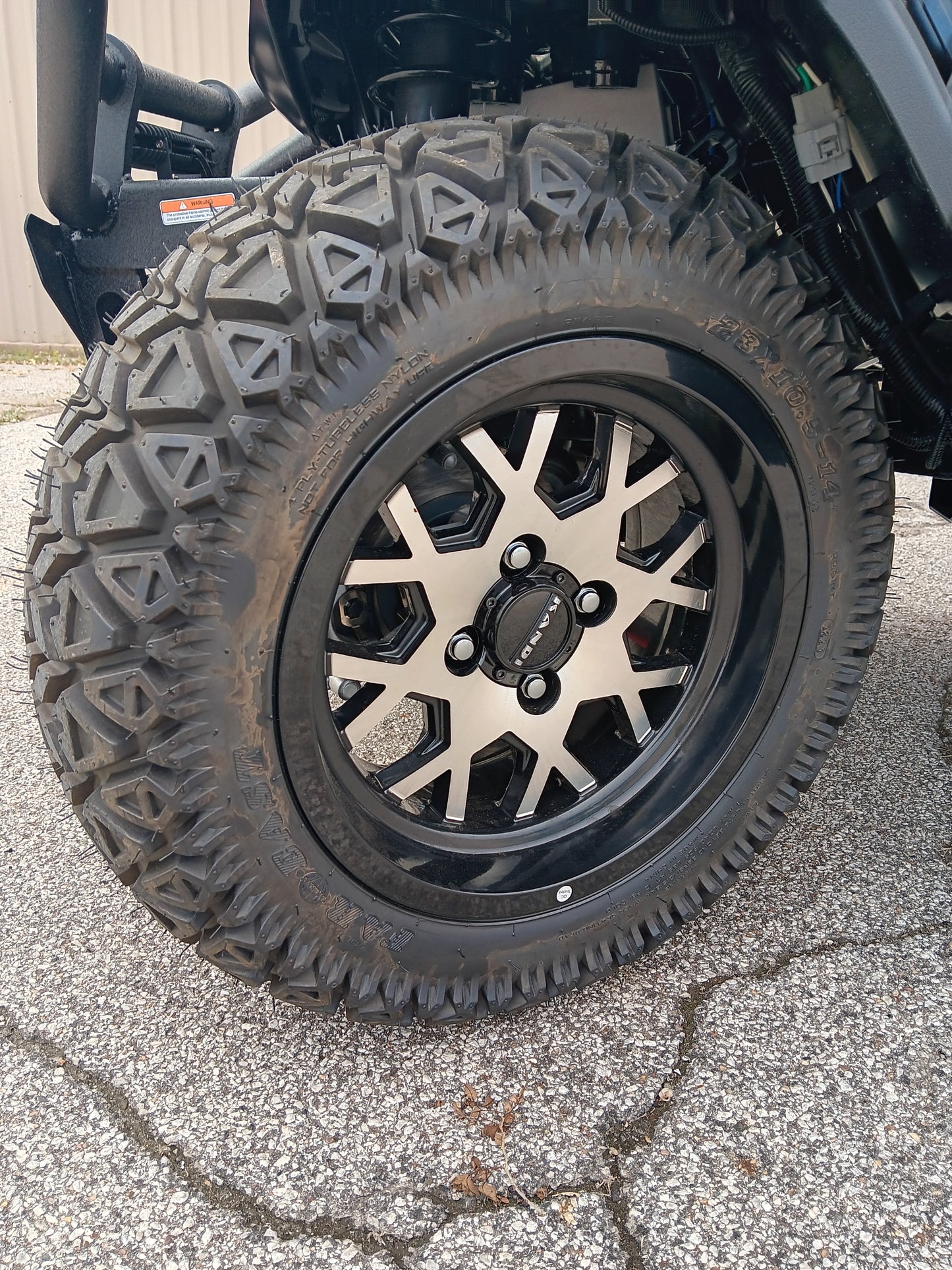 Kandi 4PF | 4-Person Lifted in Matte Black