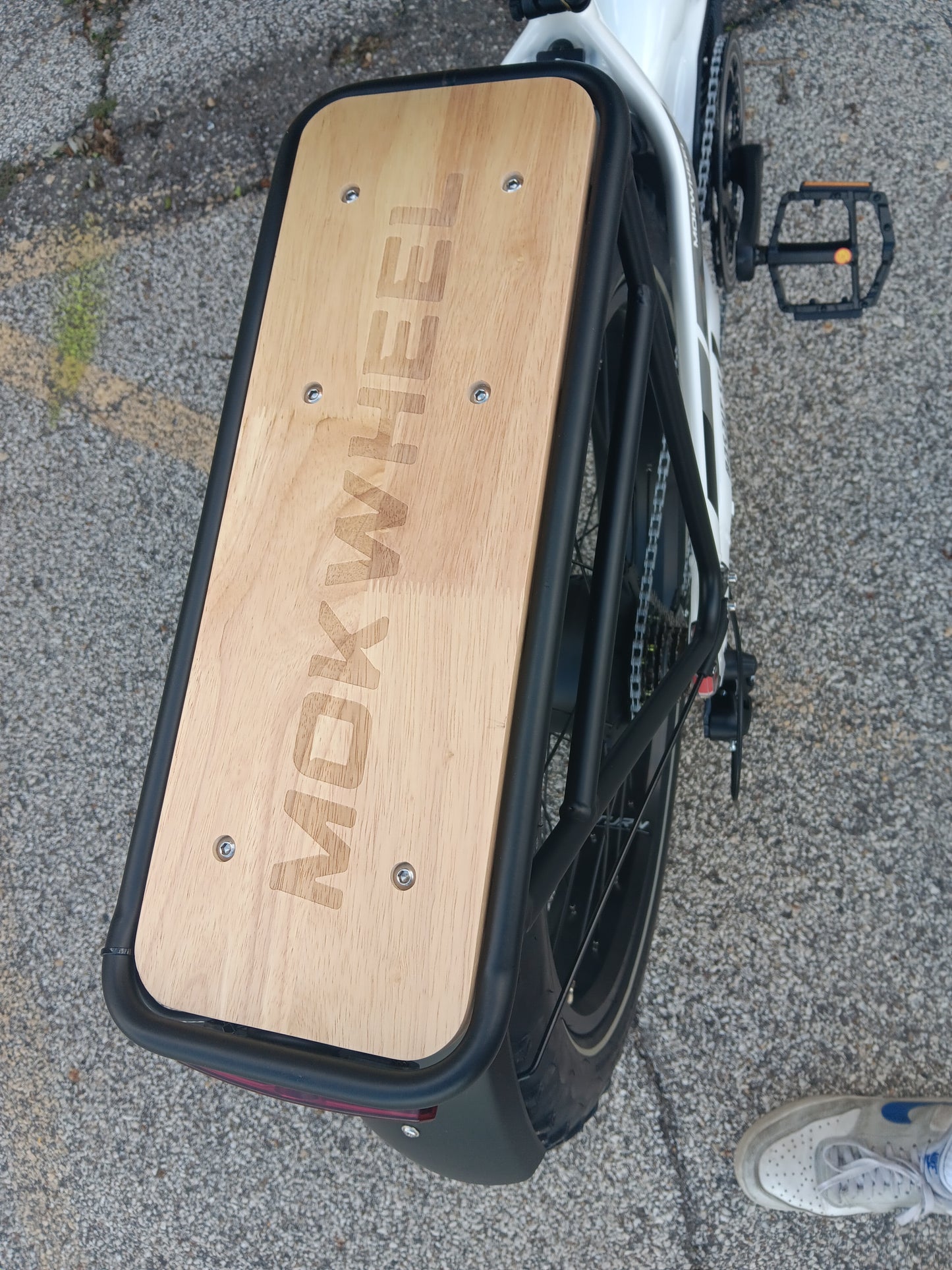 Electric ST Mountain Bike | Mokwheel Basalt Step Through 2.0 White