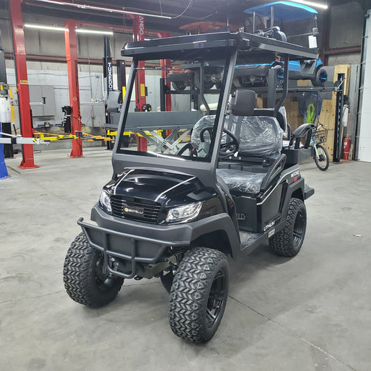 Bintelli | 4-Seater Lifted Electric Golf Cart Black