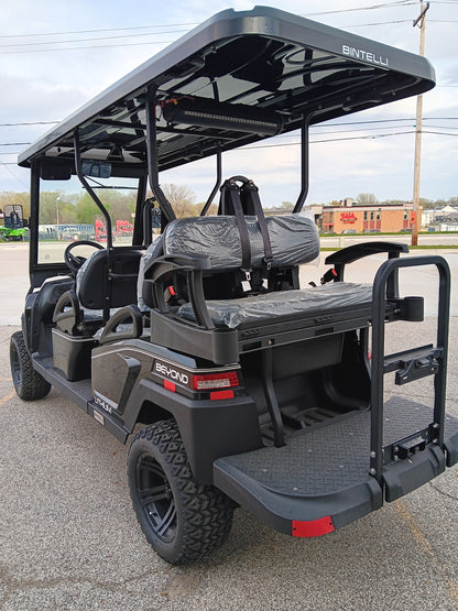 Bintelli | 6-Seater Lifted Electric Golf Cart Black