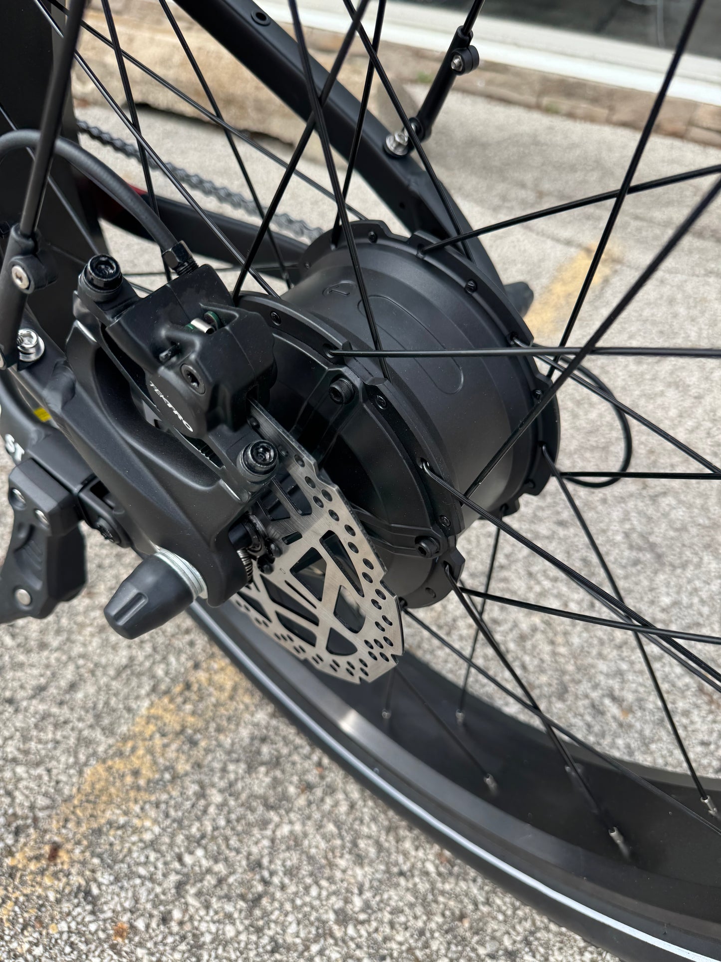 Powerful Electric Mountain Bike | Mokwheel Obsidian ST in Red/Black