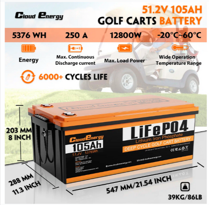 Cloud R48-105 Lithium Battery