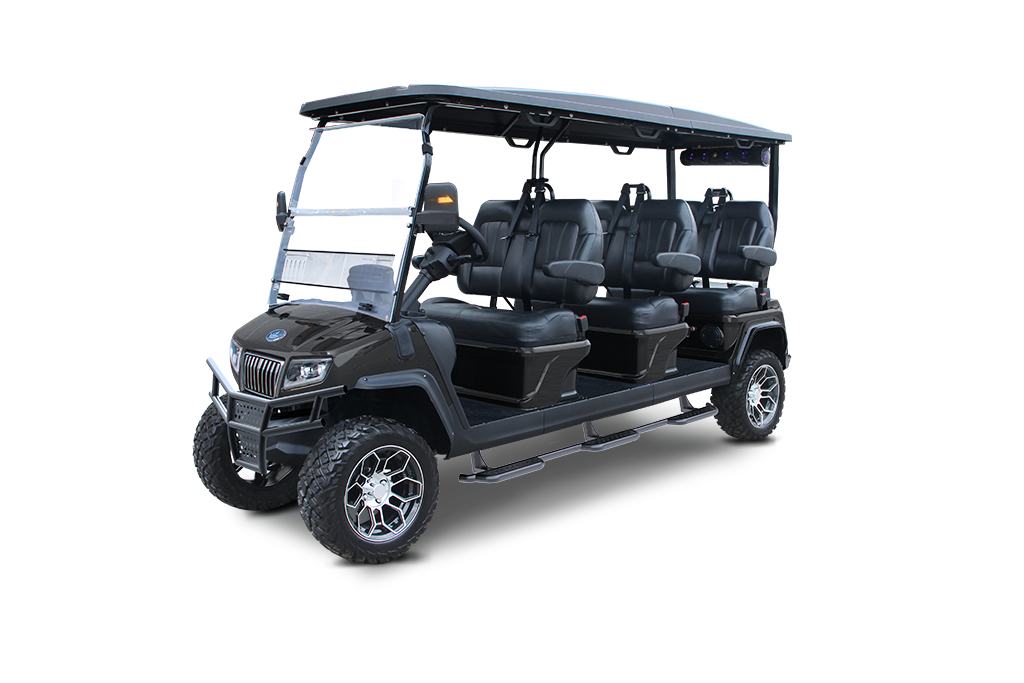 D5-Maverick 6 | 6 Person Lifted Electric Golf Cart