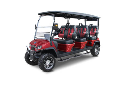 D5-Maverick 6 | 6 Person Lifted Electric Golf Cart