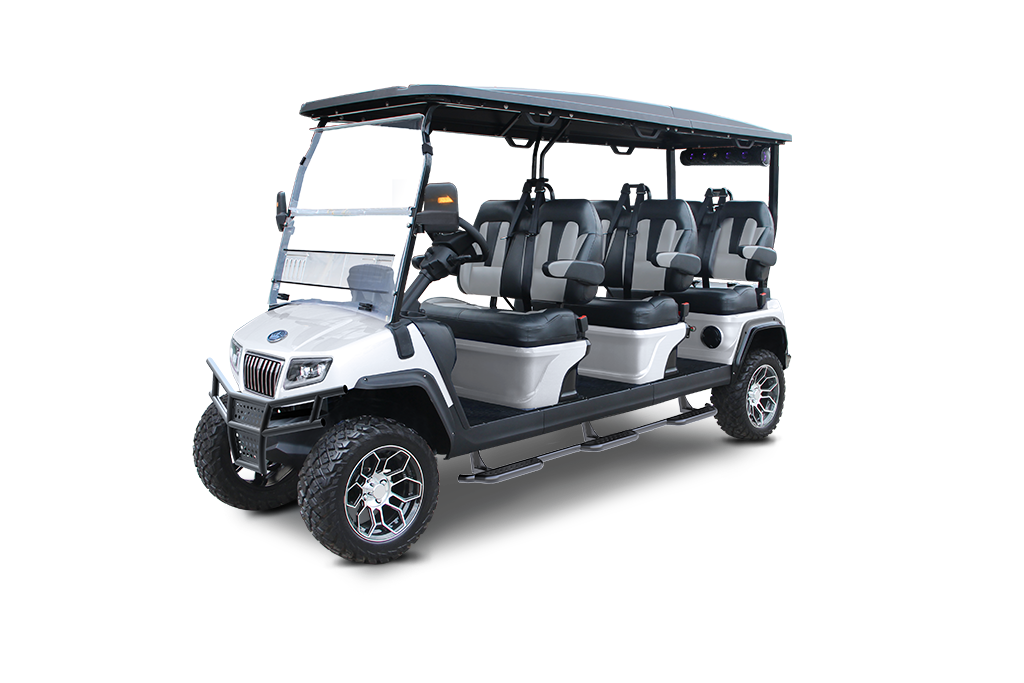 D5-Maverick 6 | 6 Person Lifted Electric Golf Cart