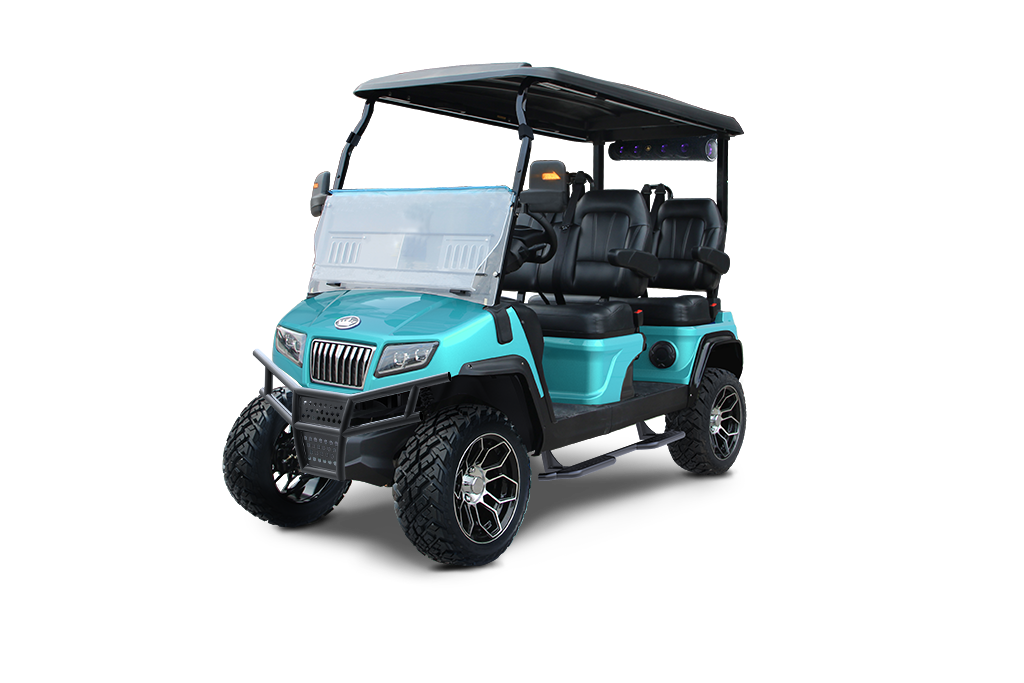 D5-Maverick 4 | 4 Person Lifted Electric LSV Golf Cart