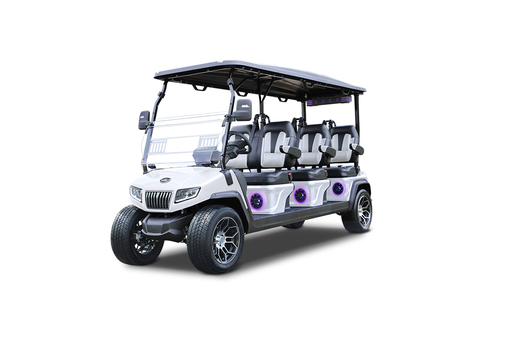 D5-Ranger 6 Plus | 6 Person Lifted Electric Golf Cart