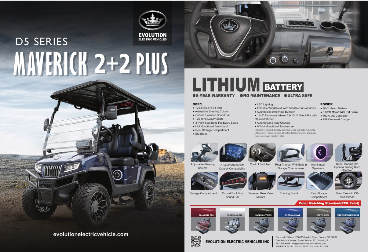 D5-Maverick 2+2 PLUS | 4-Person Lifted