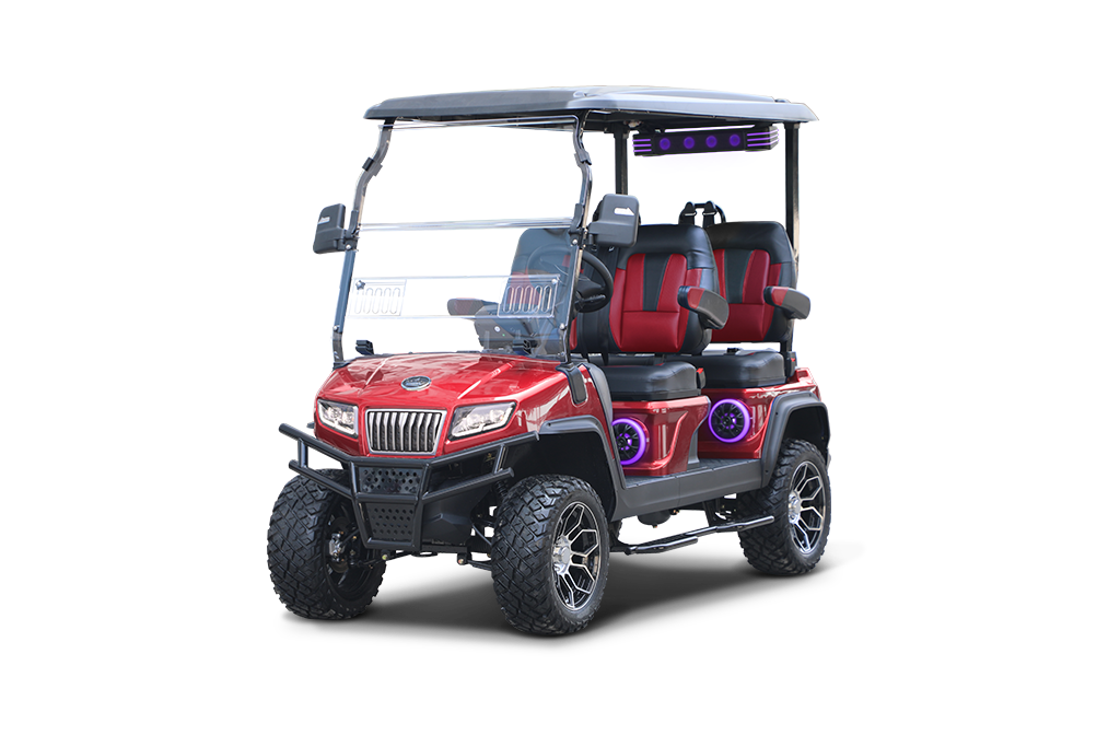 D5-Maverick 4 Plus | 4 Person Lifted Electric Golf Cart