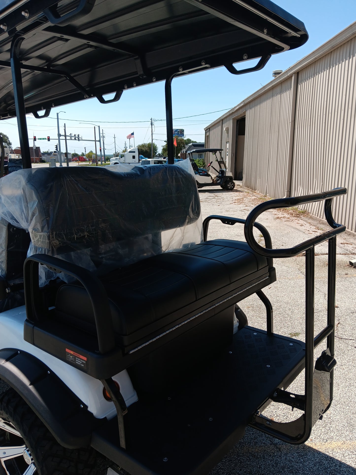 Forester 6 | 6-Person Lifted Golf Cart in White