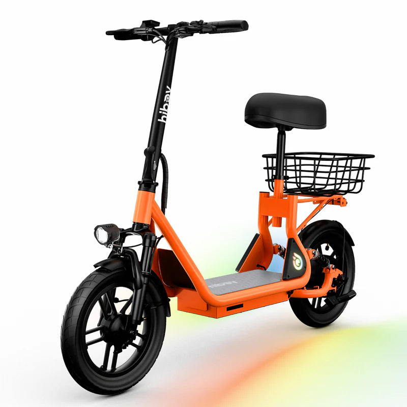 Hiboy Q2 Electric Scooter with 14" Fat Tires - Dual Suspension!