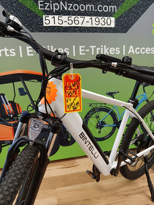Electric Bike | Bintelli E2 White | ON CLEARANCE