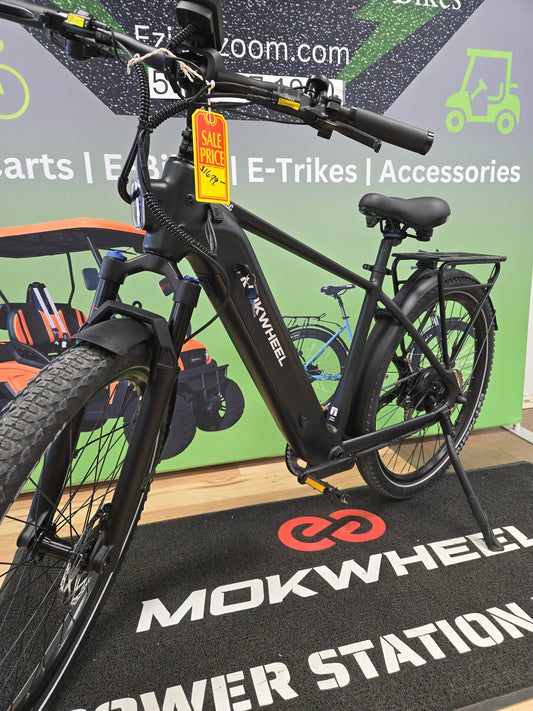 Mokwheel Tarmac | Matte Black| An Urban Commuter Designed for Distance