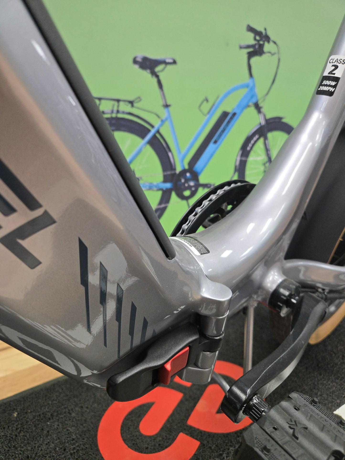 Electric Folding Bike | Mokwheel Slate E-Bike Platinum
