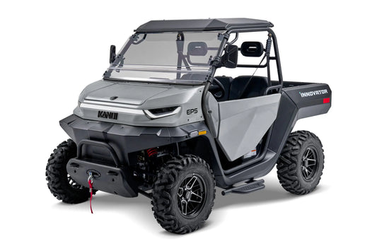 Kandi Innovator eUTV | All Wheel Drive - Electric Dump Box - Gray