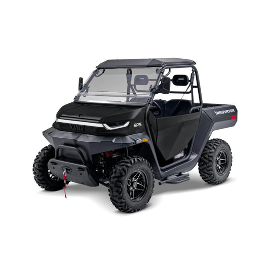 Kandi Innovator eUTV | All Wheel Drive - Electric Dump Box - Matte Black