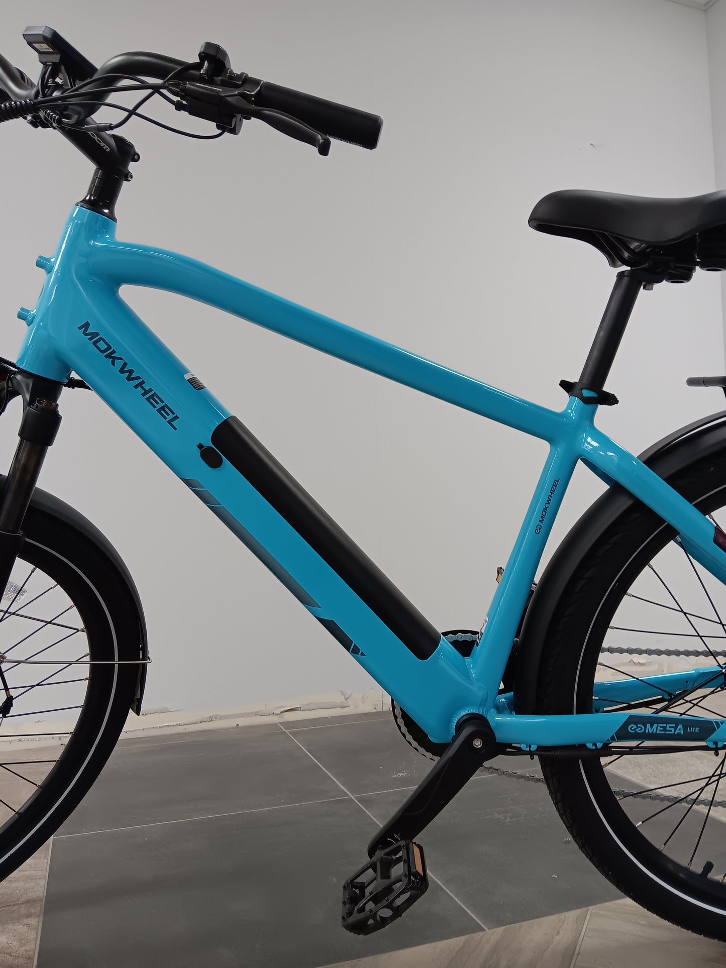 Electric Commuter Bike | Mokwheel Mesa Lite 2.0 Blue
