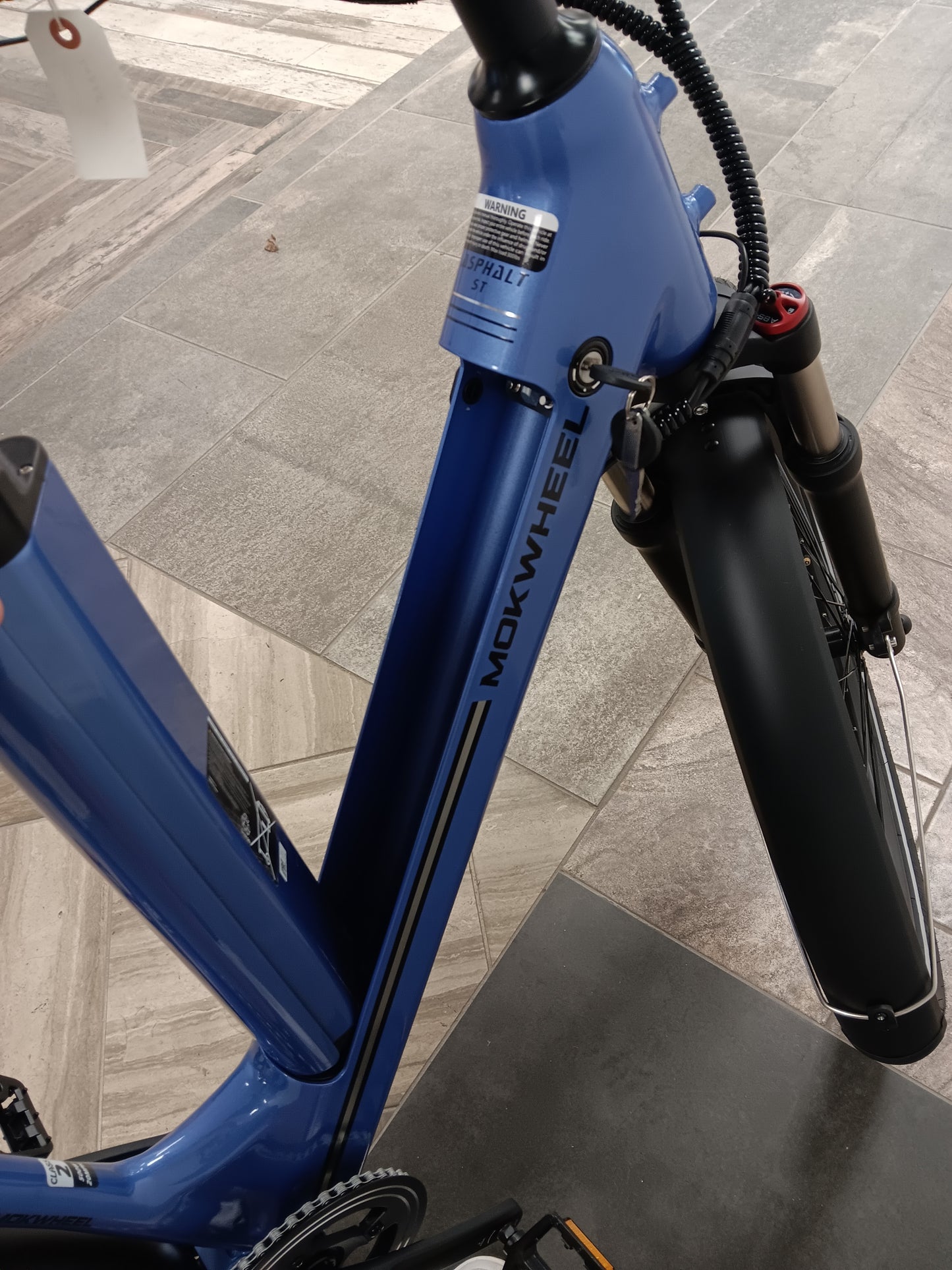 Electric Step Through Commuter Bike | Mokwheel Asphalt ST Lapis