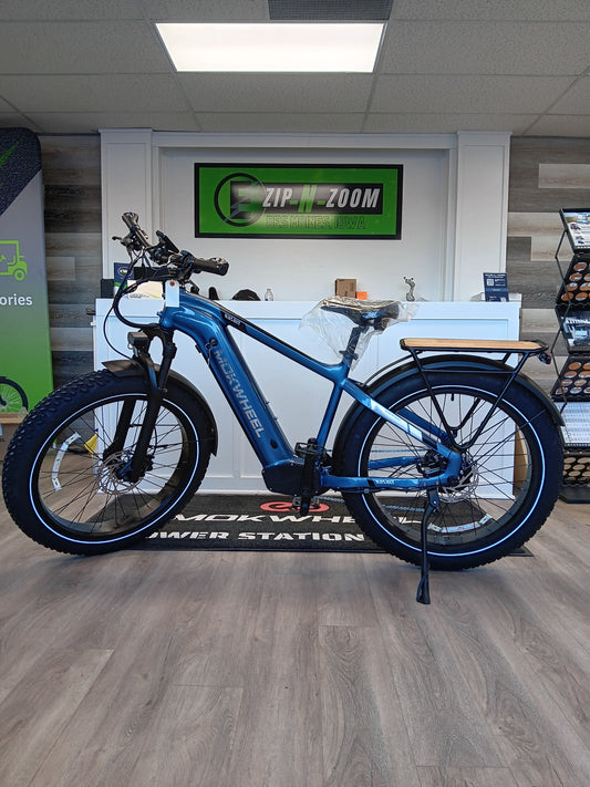 Electric Fat Tire Bike | Mokwheel Basalt Blue