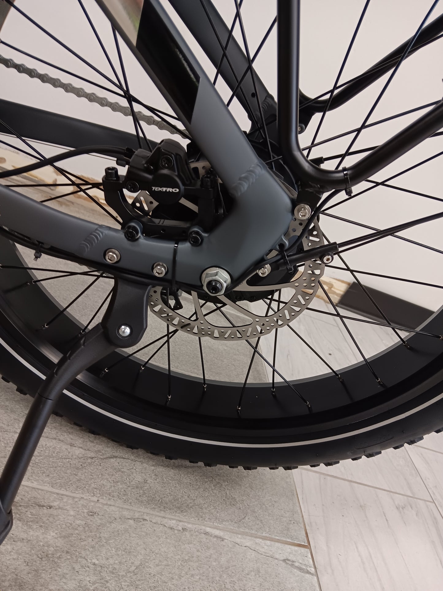 Electric Fat Tire Bike | Mokwheel Basalt Grey