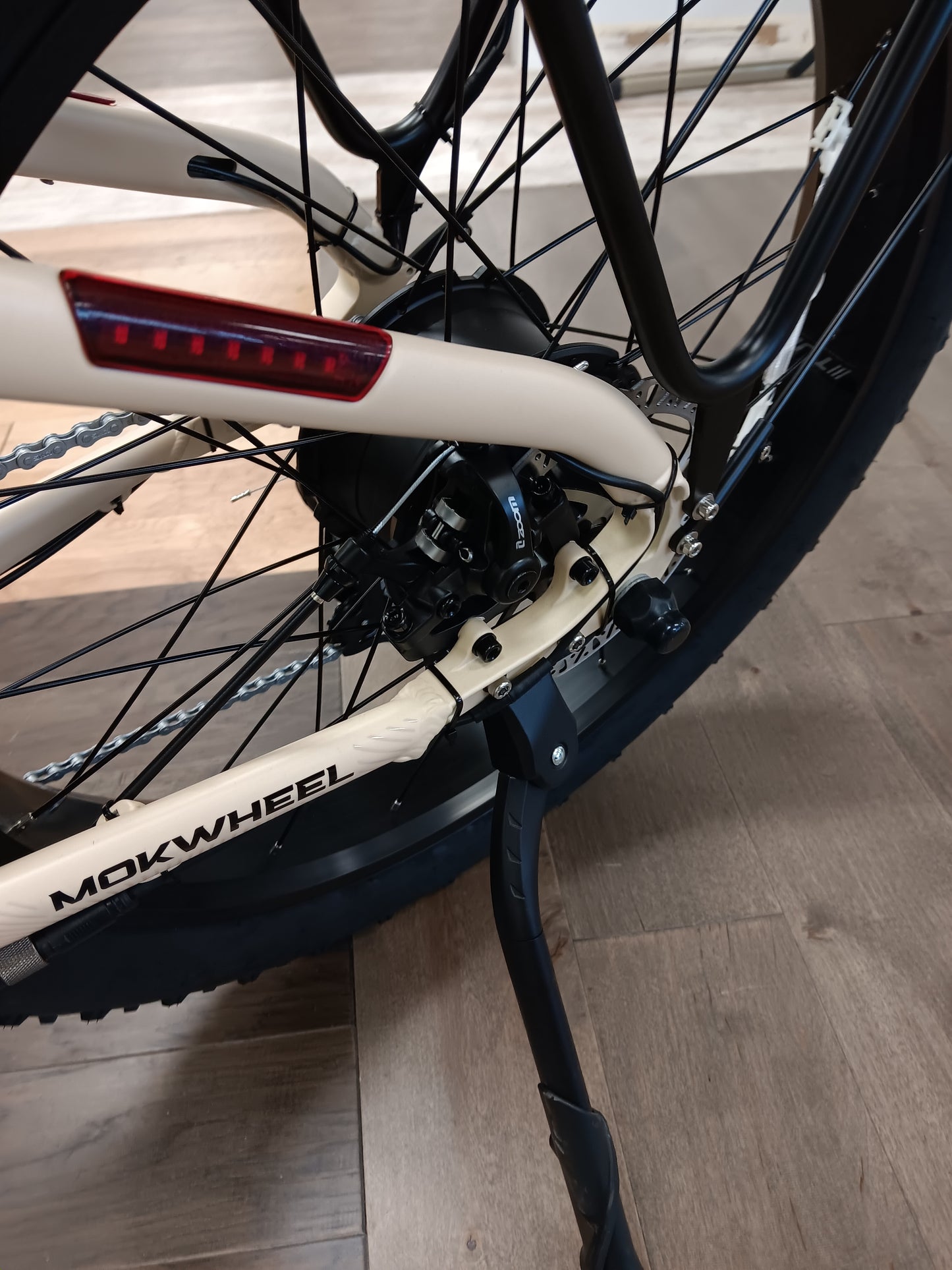 Electric Fat Tire Bike | Mokwheel Mesa Plus Tan