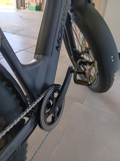 Electric Fat Tire Bike | Mokwheel Mesa Plus Grey