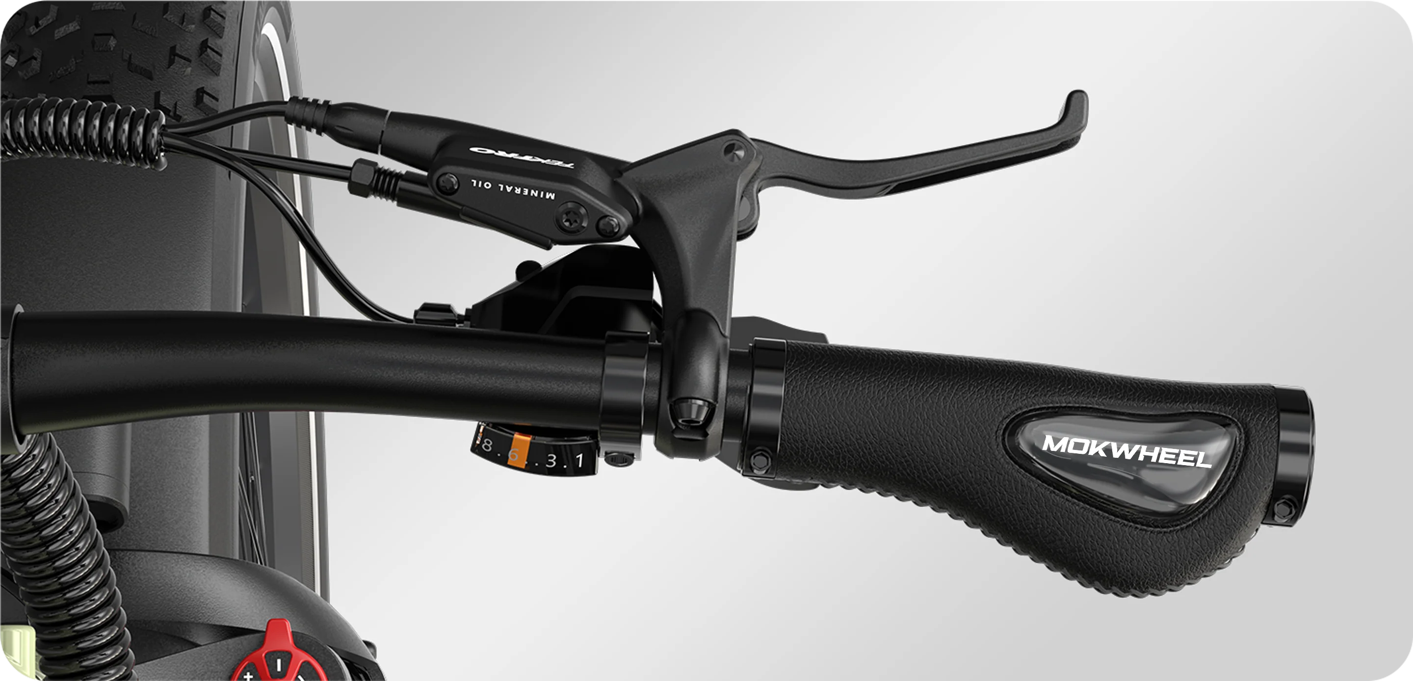 Mokwheel Obsidian Tektro Hydraulic Brake