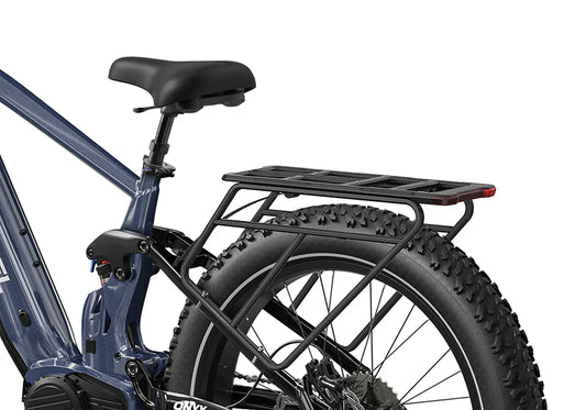 Mokwheel Onyx Rear Rack – Heavy-Duty Cargo Carrier for E-Bike Commuting & Adventure