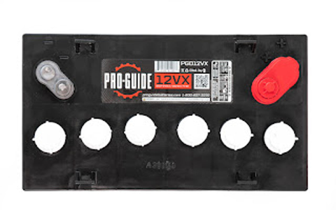 Pro-Guide PGD12 | Flooded Deep Cycle Golf Cart Battery | 12 Volts