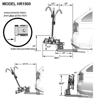 Sport Rider for Electric Bikes | Hollywood Racks
