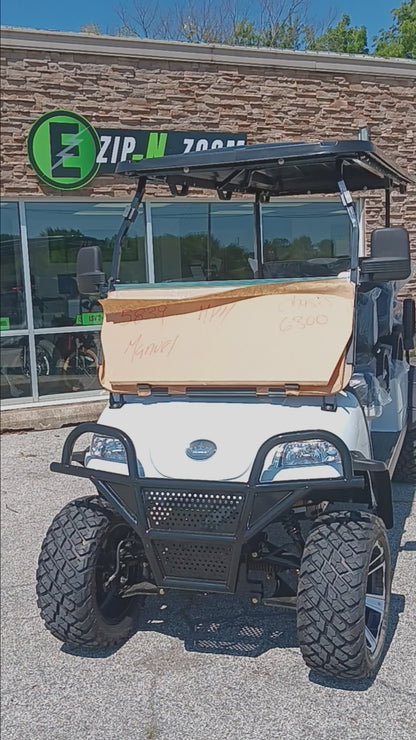 Forester 6 | 6-Person Lifted Golf Cart in White