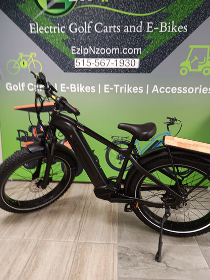 Electric Fat Tire Bike | Mokwheel Basalt Phantom Black